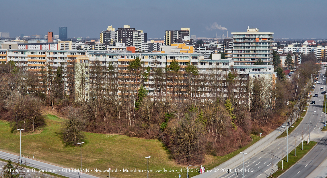 02.03.2023 - Panoramaufnahmen vom Marx-Zentrum und dem Annete-Kolb-Anger